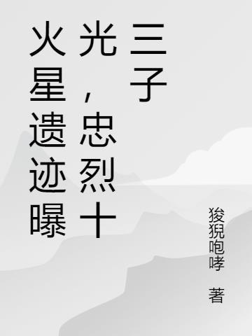 火星遗迹忠烈十三子相似的